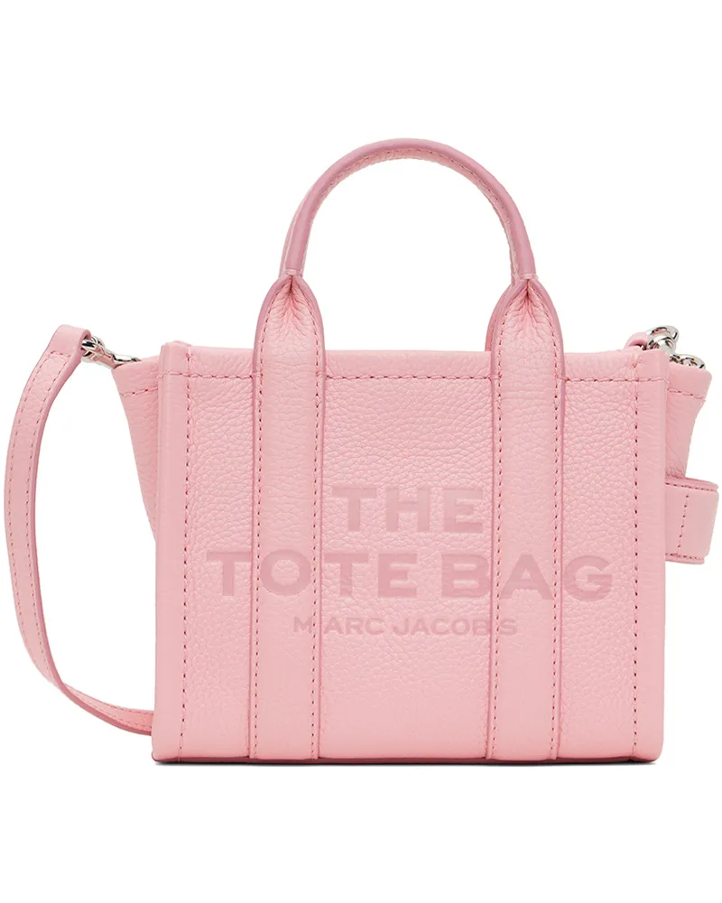 Marc Jacobs Pink 'The Leather Crossbody' Tote 669