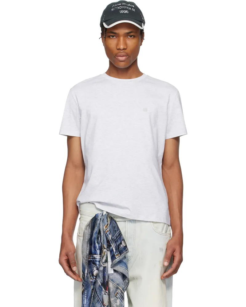 Acne Studios Gray Regular Fit T-shirt 92h