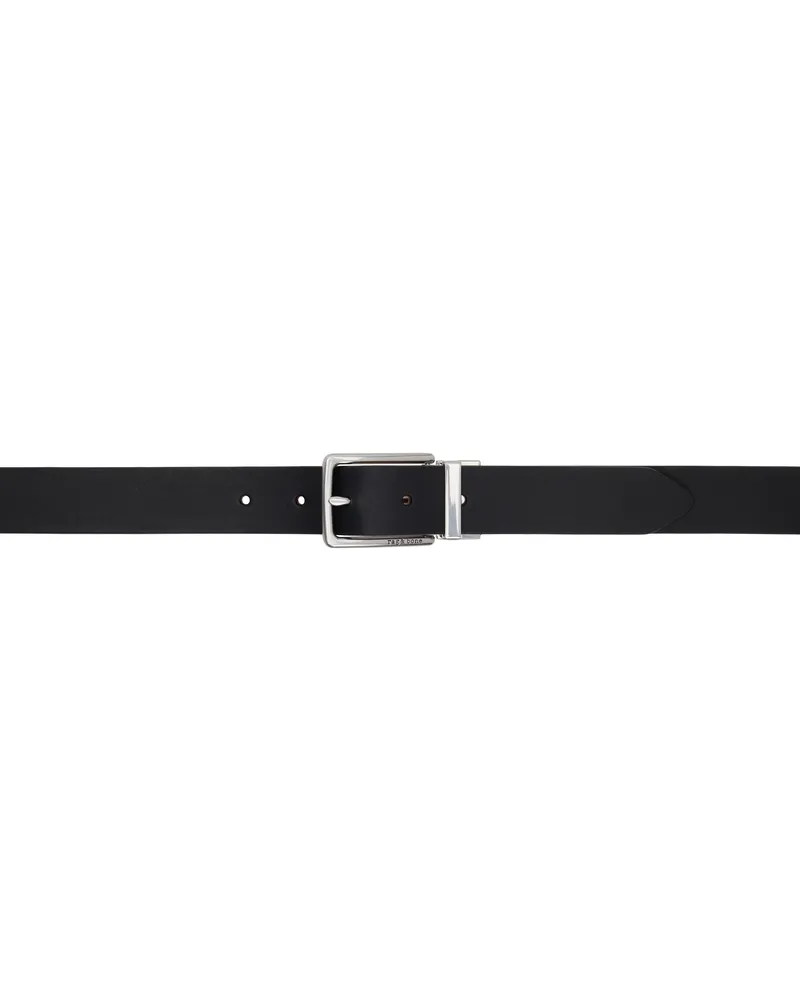 Rag & Bone Black & Brown Carter Reversible Belt Blkbrwn