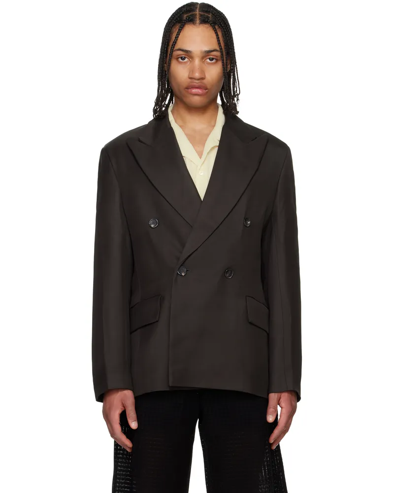 Séfr Black Donovan Blazer Obsidian