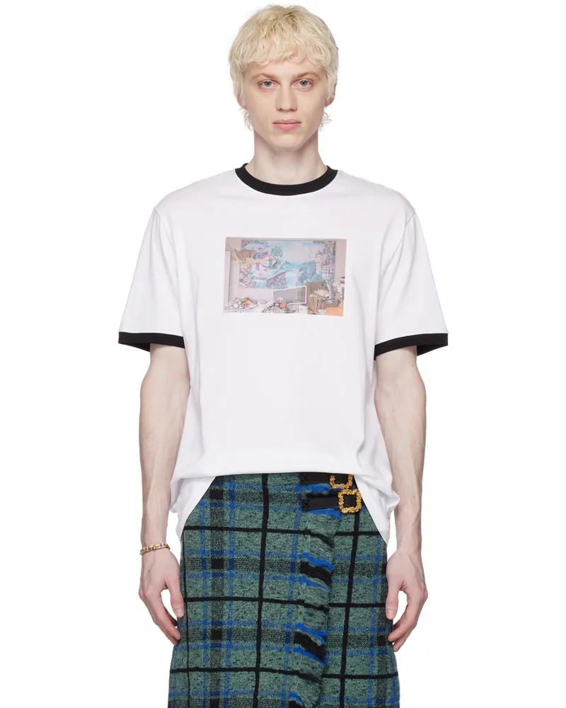 CORMIO White 'Do Something' T-Shirt Do
