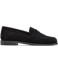 aeyde Black Oscar Loafers Black