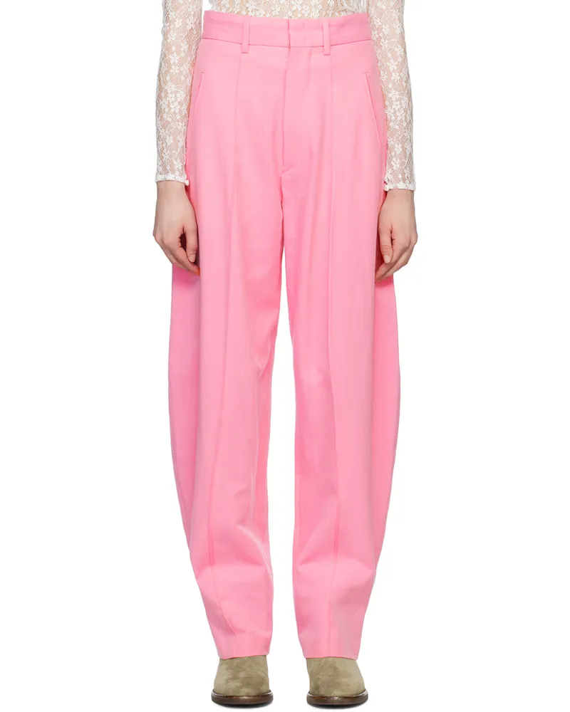 Isabel Marant Pink Sopiavea Trousers 40pk