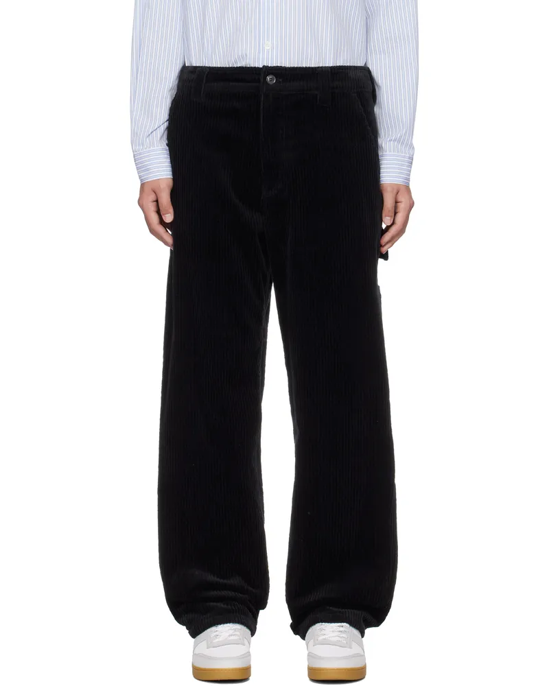 A.P.C. Black Fergus Corduroy Jeans Lzz