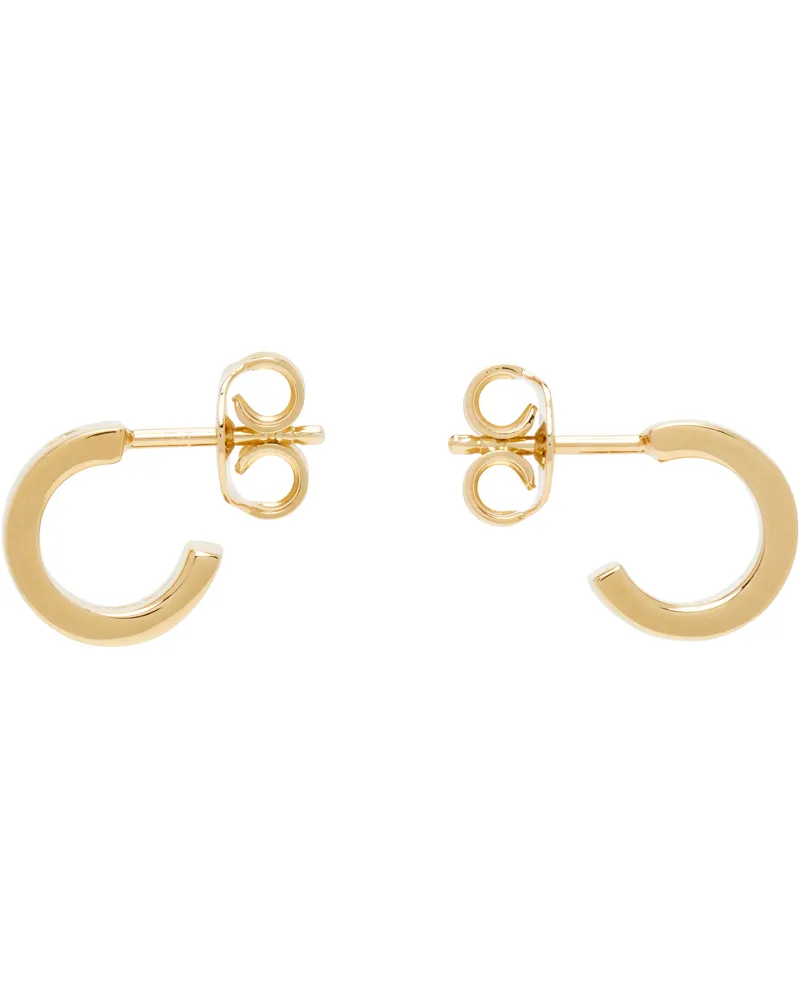 Maison Margiela Numeric Minimal Signature Hoop Earrings 950