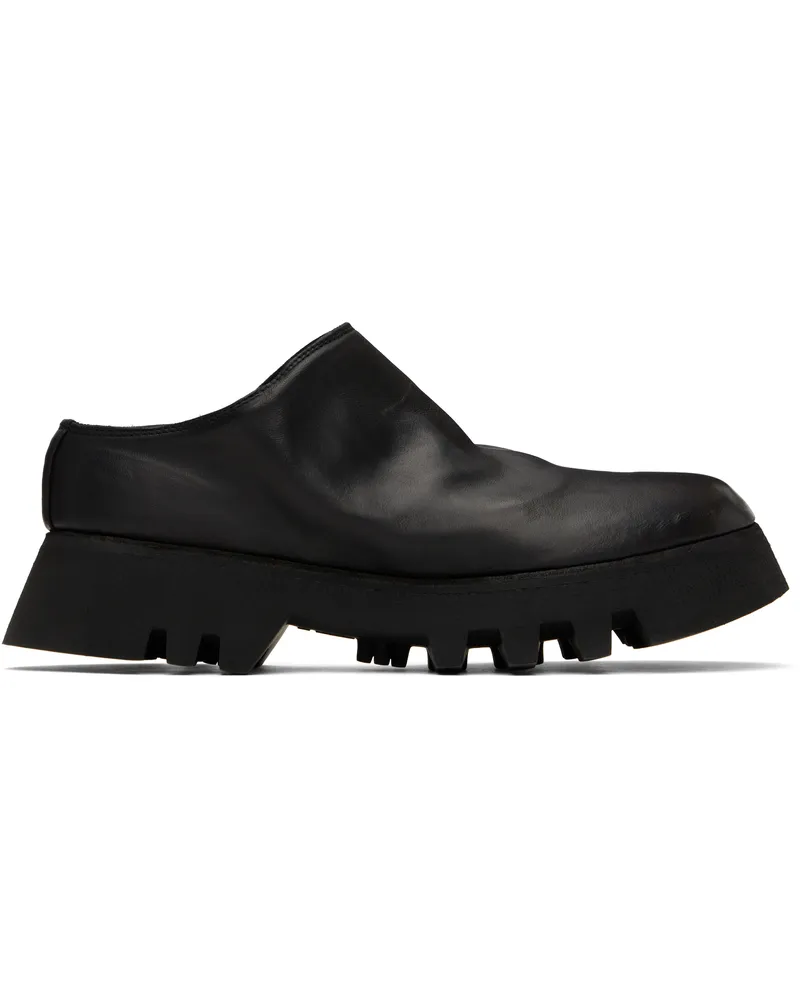 GUIDI Black ZO01V Slip-on Loafers Blkt