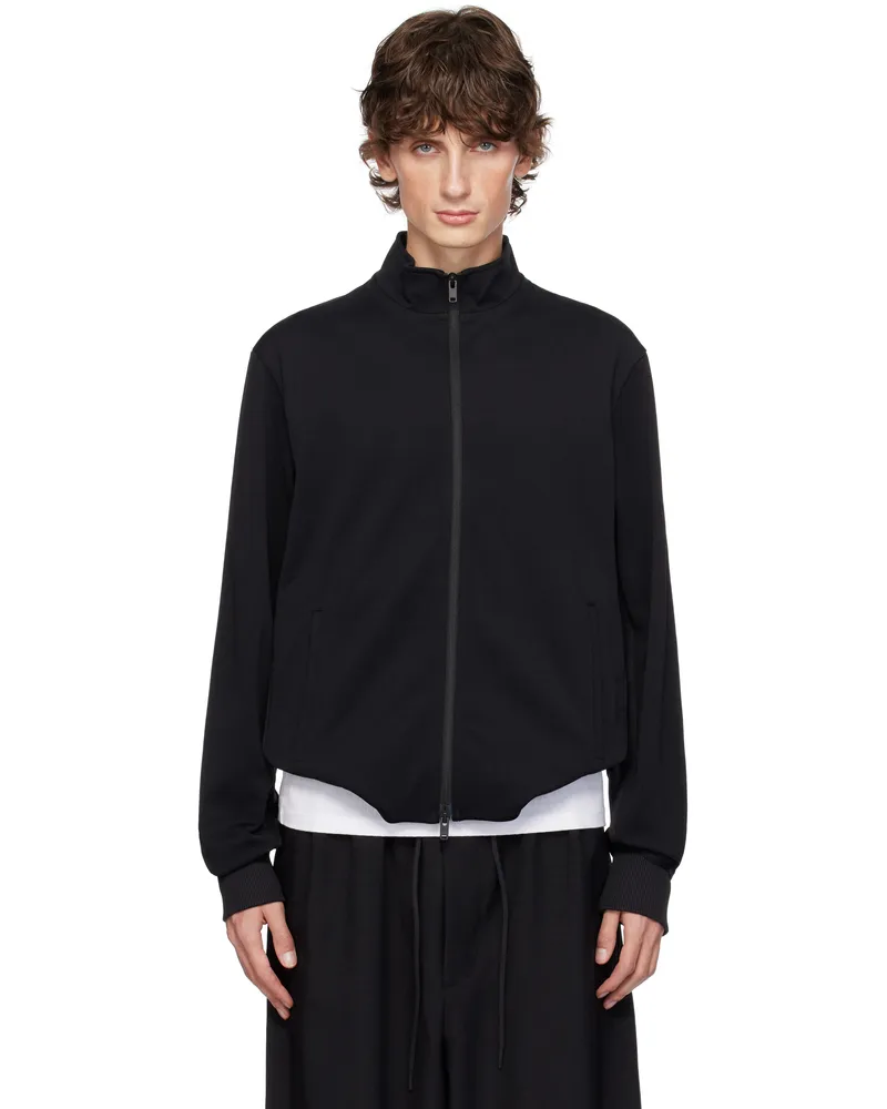 Y-3 Black Lightweight Track Jacket Black