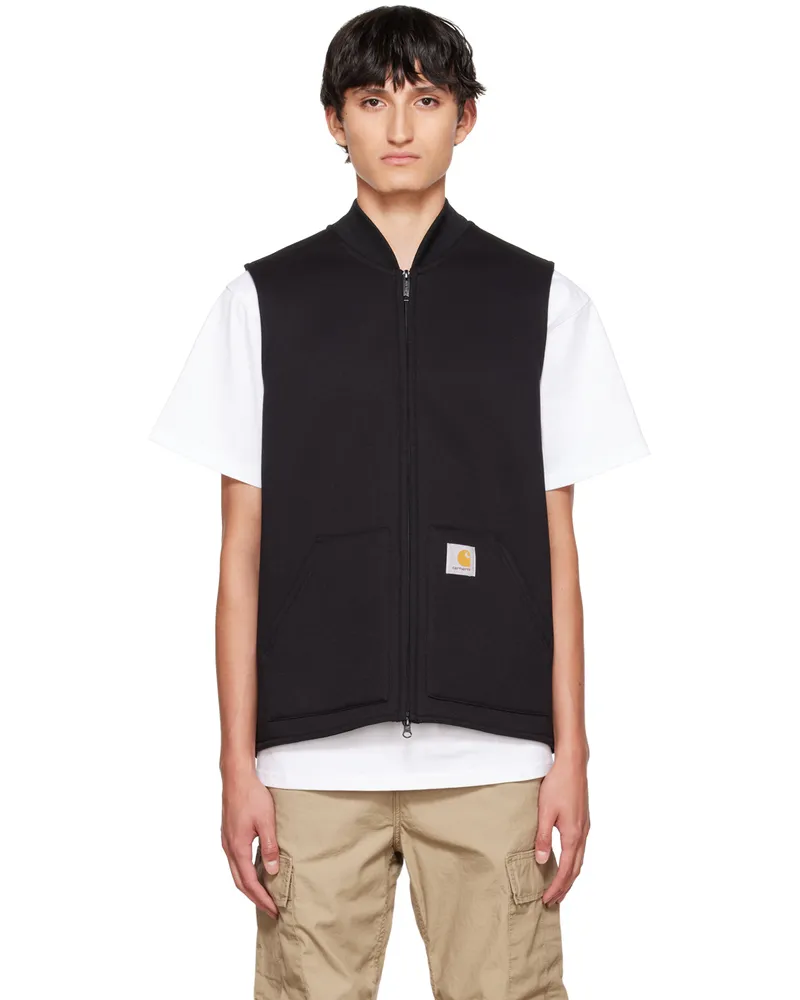 Carhartt WIP Black Patch Vest 0glxx