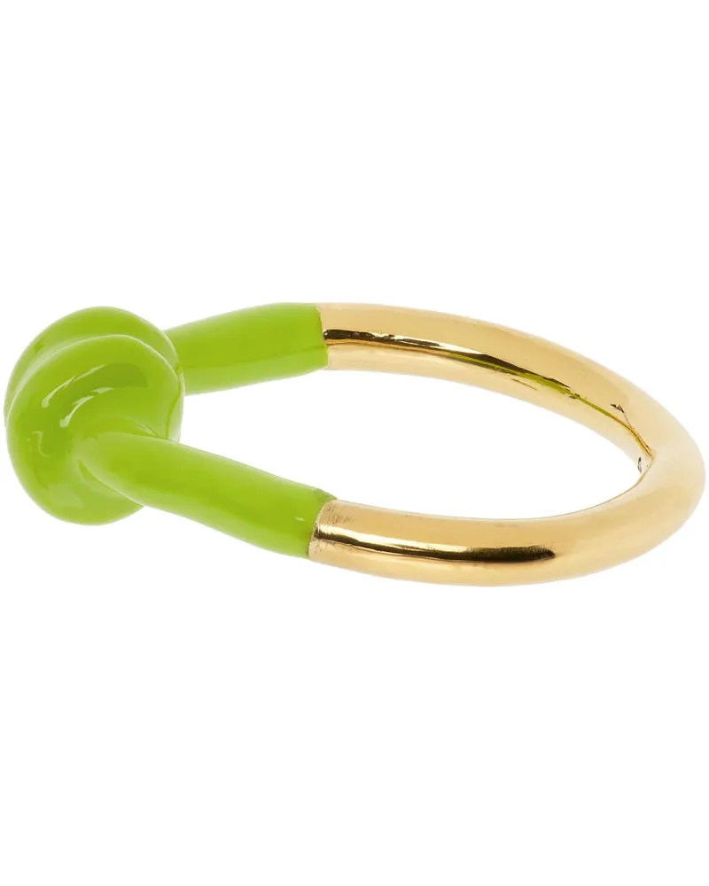 Marshall Columbia SSENSE Exclusive Green Alan Crocetti Edition Knot Ring Green
