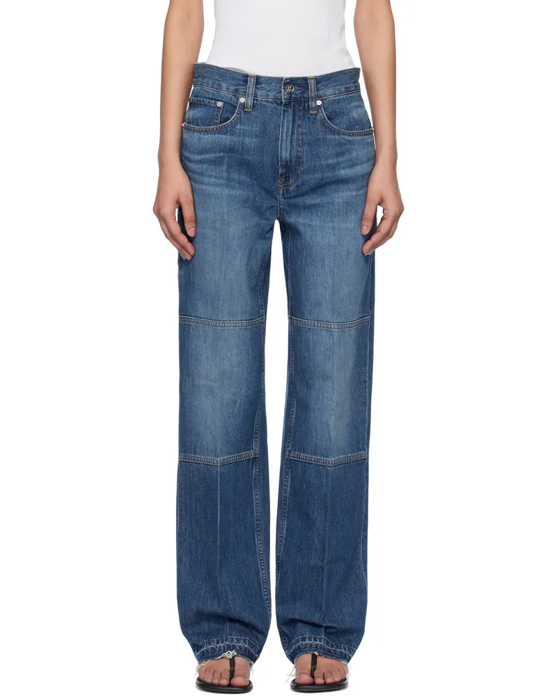 Helmut Lang Blue Carpenter Jeans Dk