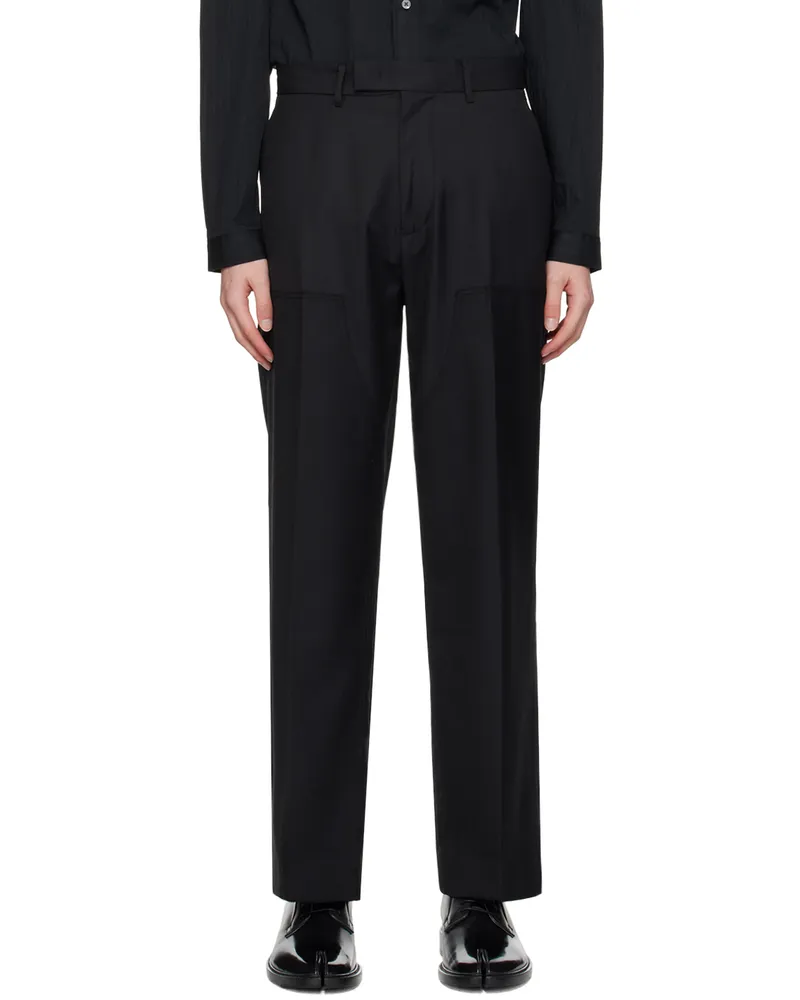 Youth Black Carpenter Trousers Black