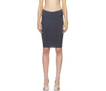 SSENSE Exclusive Gray Stingray Miniskirt