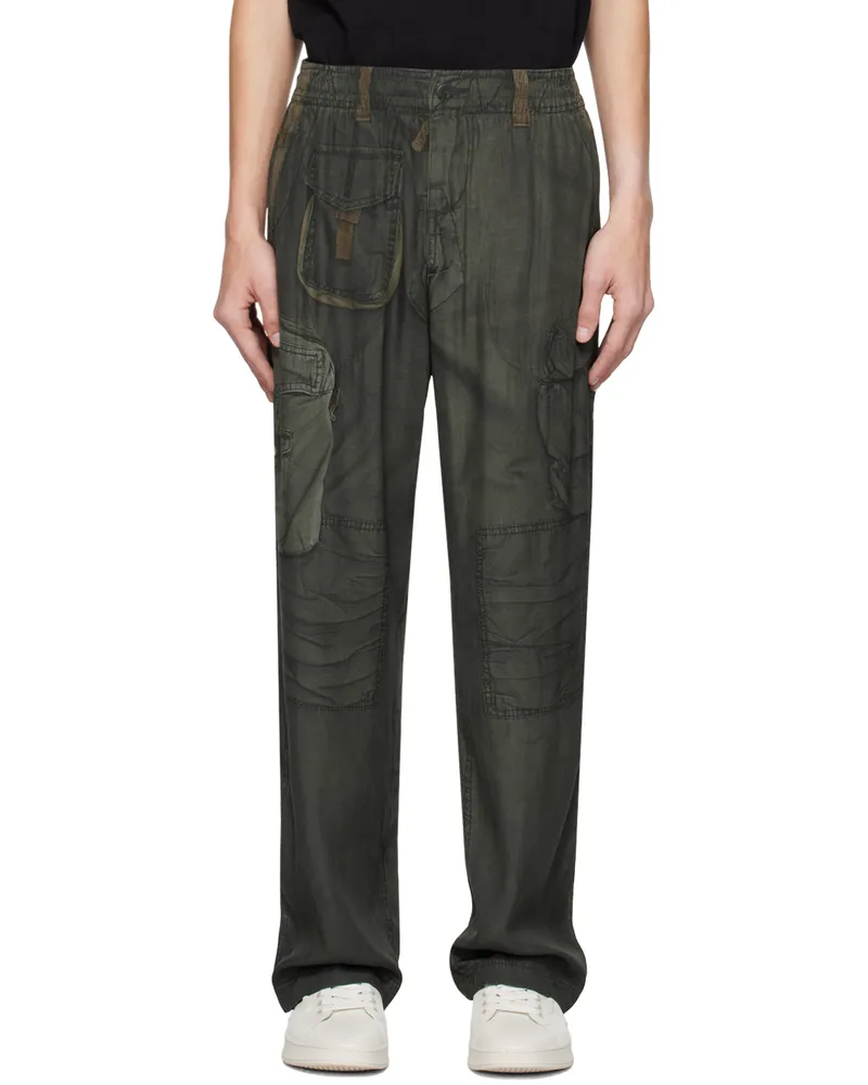 Diesel Khaki P-Fergy-Pop Trousers 5af