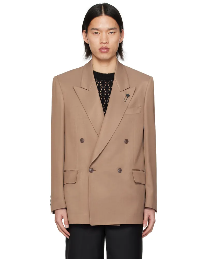 LARDINI Brown Miami Blazer 410