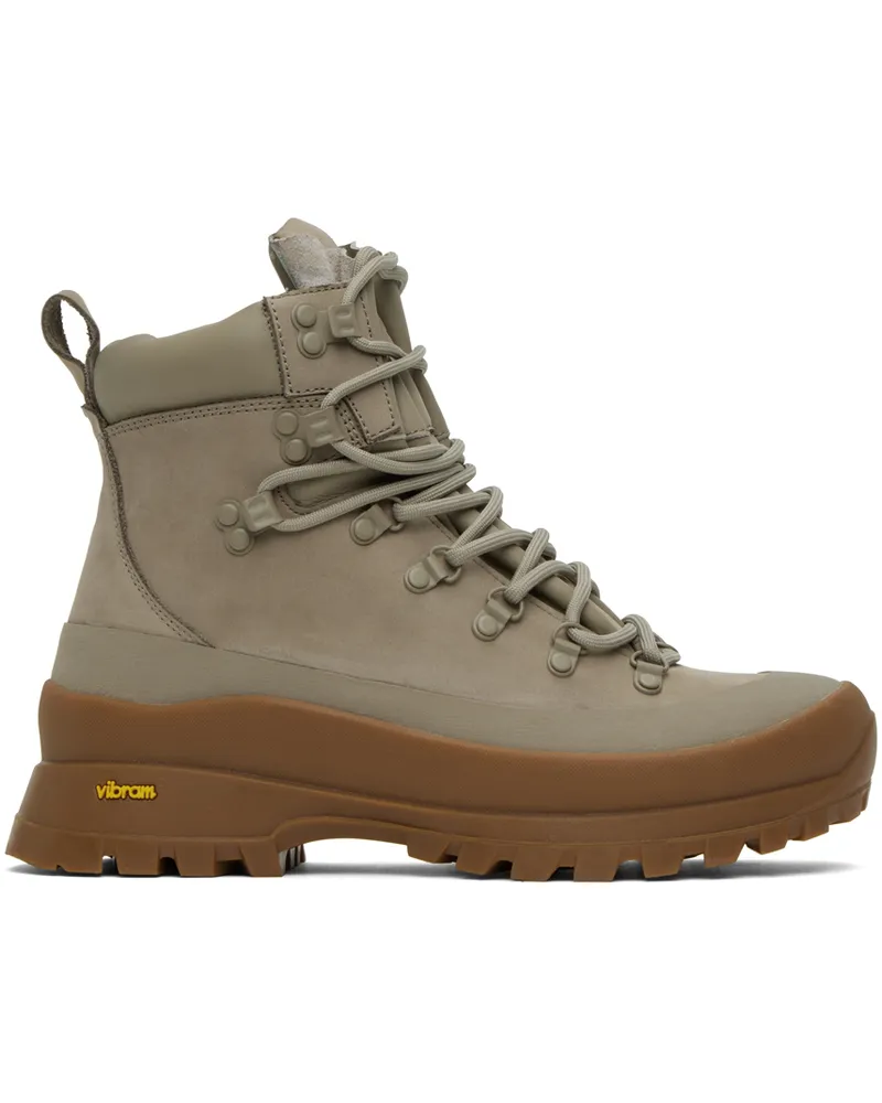 Norse Projects Taupe Hiking Boots Khaki