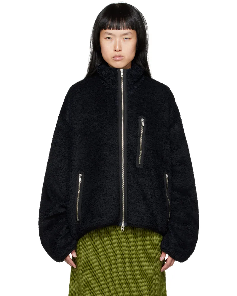 Song For The Mute Navy Painted Jacket Midnight