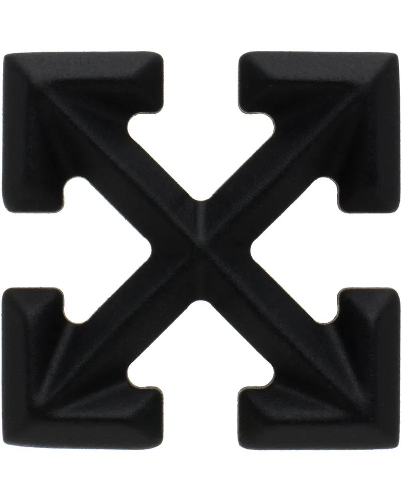 OFF-WHITE Black Arrow Mono Single Earring Matt