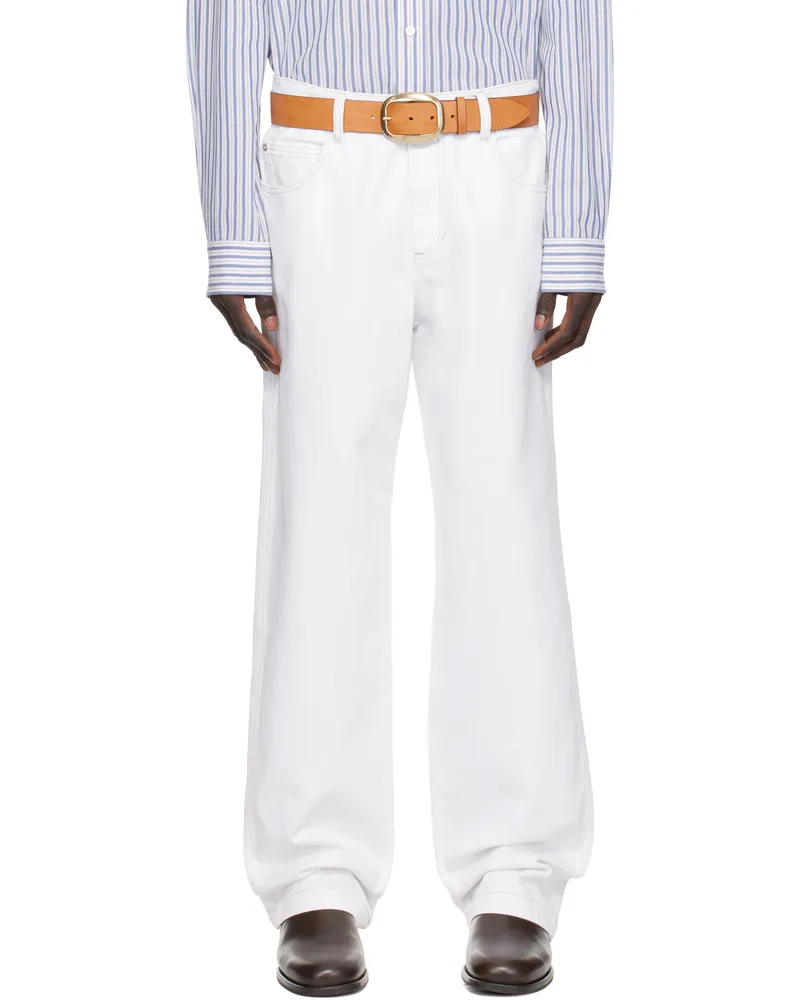 Isabel Marant White Jorje Jeans 20wh