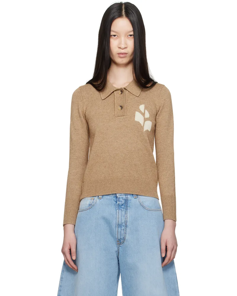 Étoile Isabel Marant Tan Nola Polo 50cm