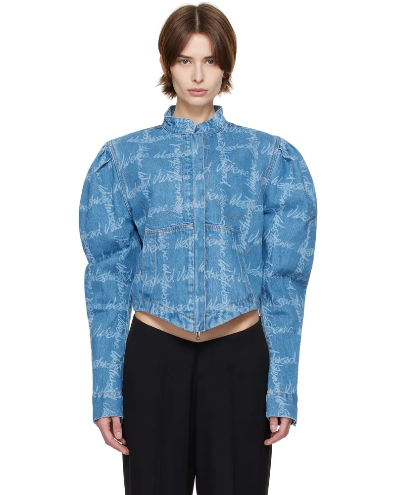 Vivienne Westwood Blue Filli Denim Jacket K306