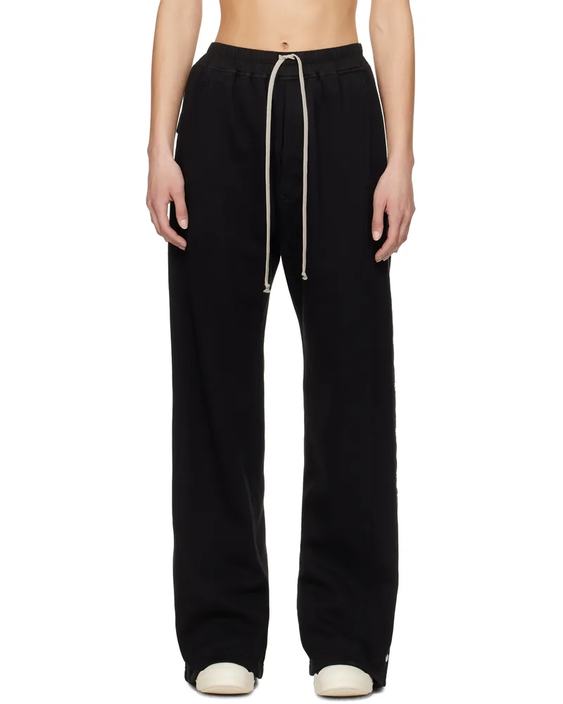 DRKSHDW by Rick Owens Black Hollywood Pusher Sweatpants 09