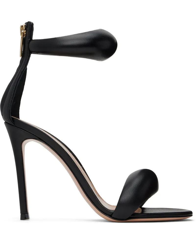 Gianvito Rossi Black Bijoux Heeled Sandals Black