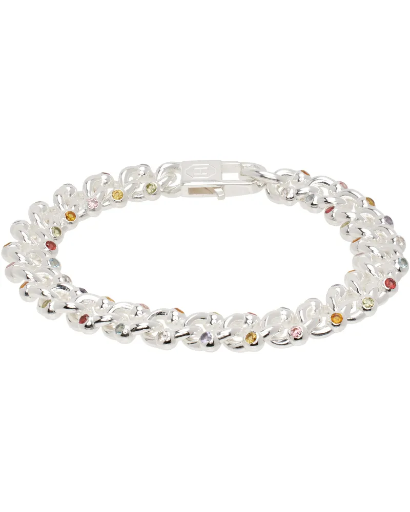 Hatton Labs Silver Formula Bracelet Rainbow