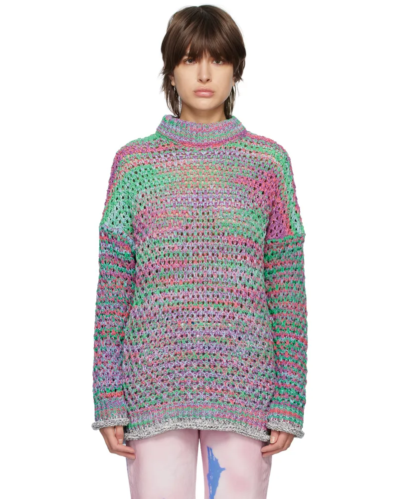 ATTICO Multicolor Crewneck Sweater 021