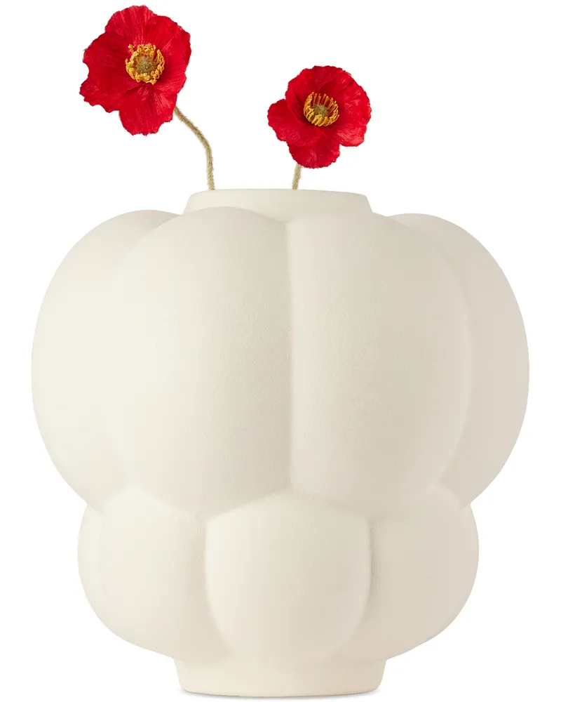 AYTM Off-White Uva Vase Cream