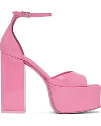 Paris Texas Pink Tatiana Heeled Sandals Flamingo