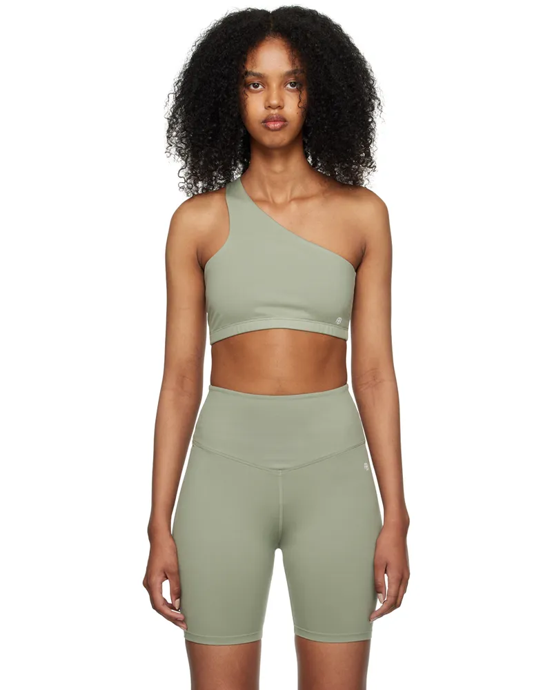 Anine Bing Green Jules Sport Bra Green