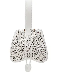 Alaïa White Rose Marie Bag -