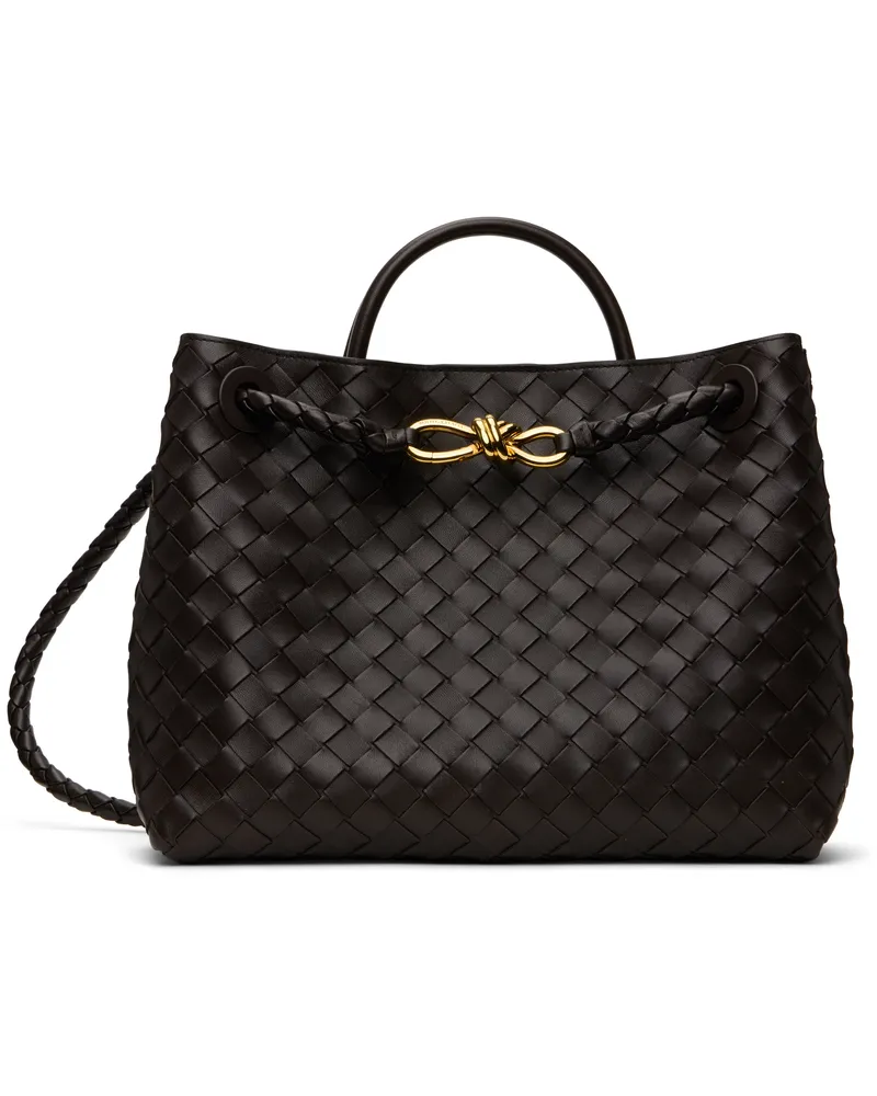 Bottega Veneta Brown Andiamo Bag 2272