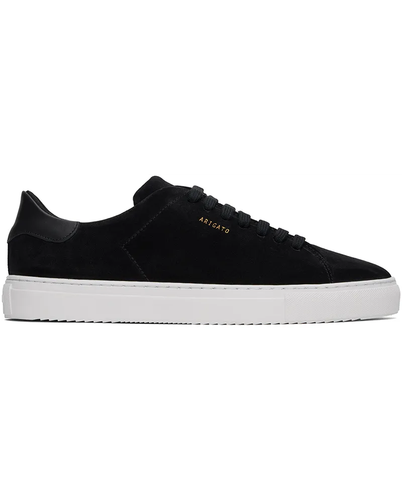 Axel Arigato Black Clean 90 Suede Sneakers Black