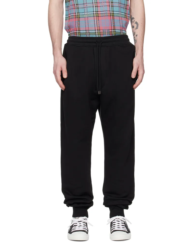 Vivienne Westwood Black Drunken Lounge Pants N401