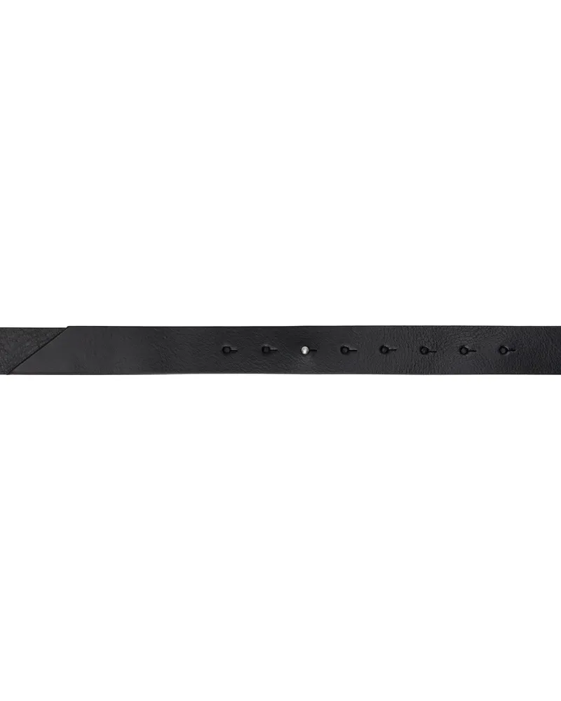 Rag & Bone Black Zoe Leather Wrap Belt Blk