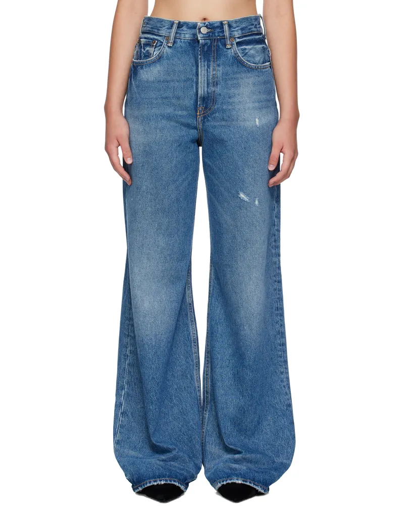 Acne Studios Blue Regular Fit 2022F Jeans Auz
