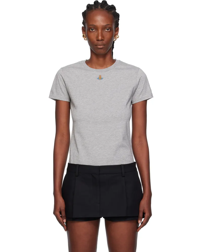 Vivienne Westwood Gray Orb Peru T-shirt P001