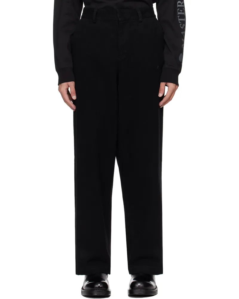 Stolen Girlfriends Club Black 'Search And Destroy' Jeans Washed