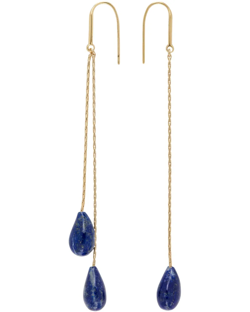 Isabel Marant Gold Small Gem Earrings 30na