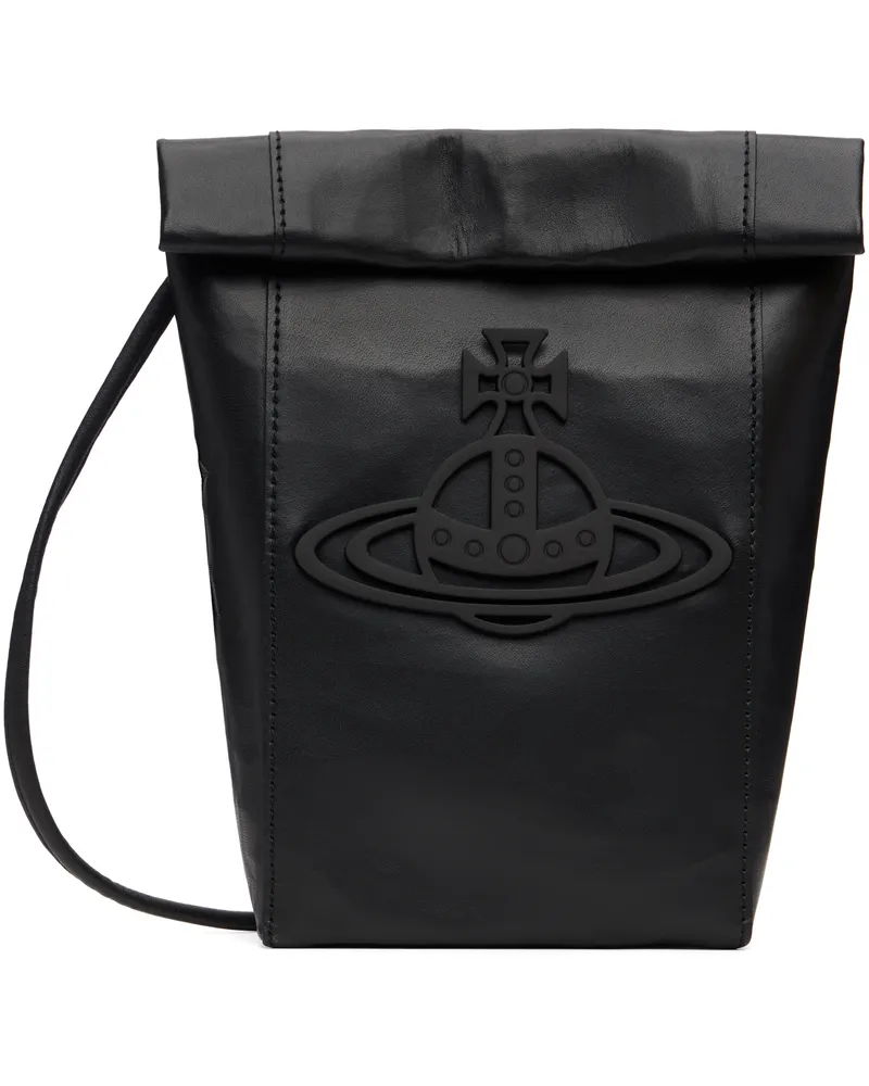 Vivienne Westwood Black Maria Crossbody Pouch Ss25-n401
