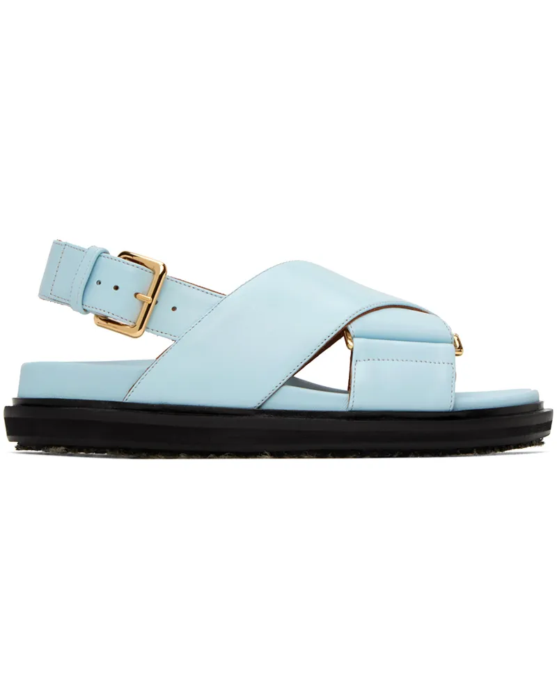 Marni Blue Fussbett Sandals 00b39