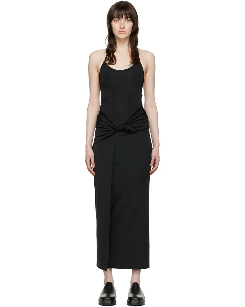 1017 ALYX 9SM Black Nylon Maxi Dress Blk0001