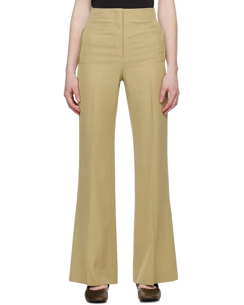 RECTO Khaki Nova Trousers Greyish