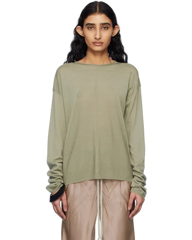 Rick Owens Green Hollywood Pull Sweater 15