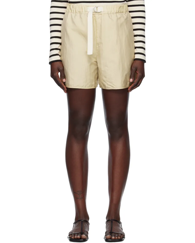 Jil Sander Yellow Regular Fit Shorts 265
