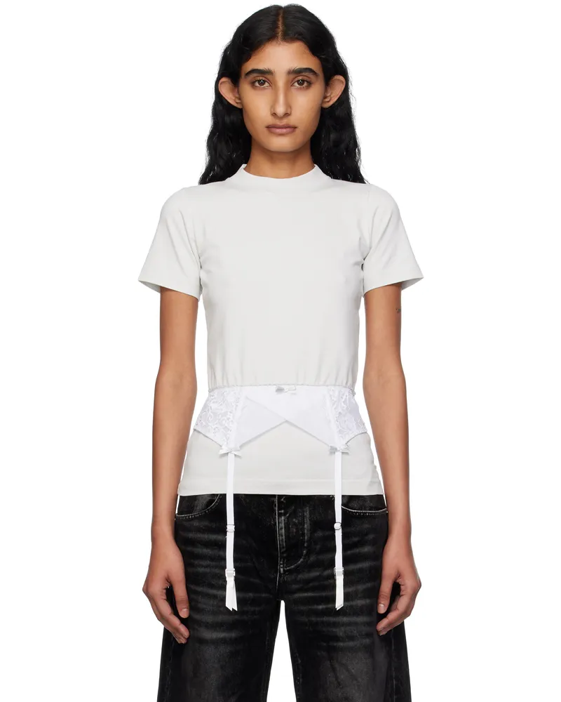 Balenciaga Off-White Lingerie T-shirt 9012