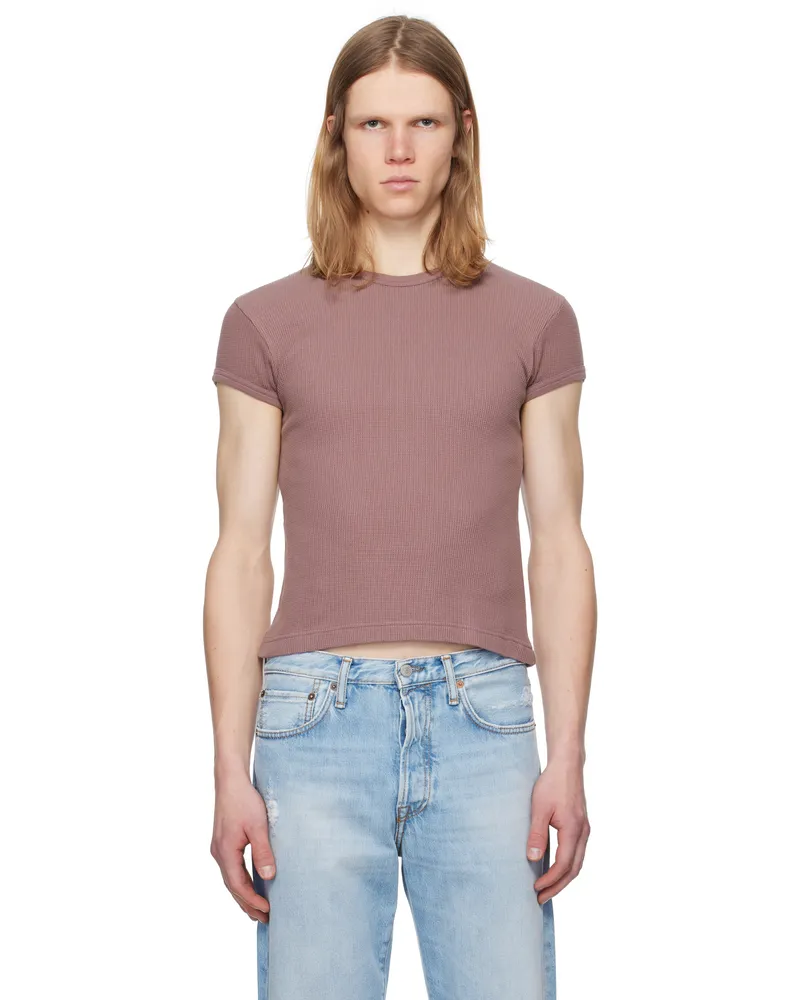 Acne Studios Purple Fitted T-shirt Adb