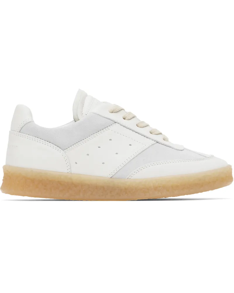Maison Margiela Gray Lace-Up Sneakers Ha616