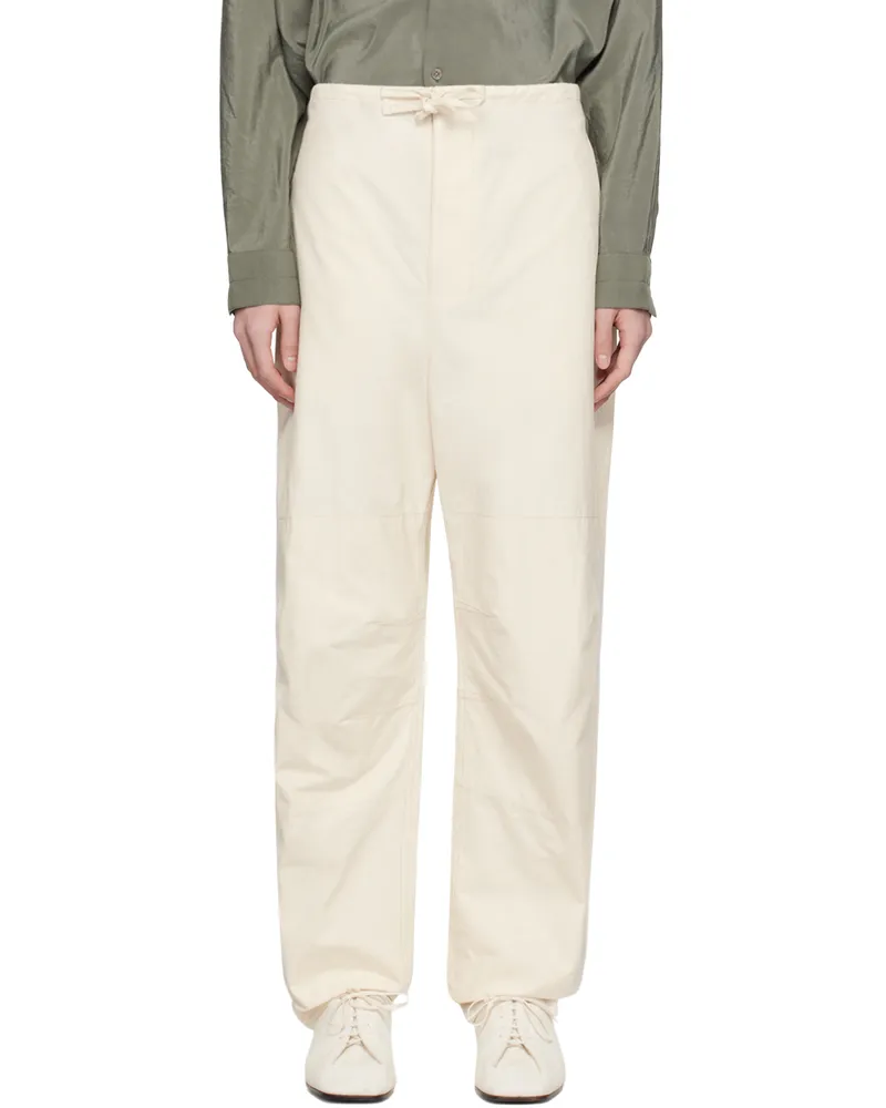 Christophe Lemaire Off-White Maxi Trousers Wh053